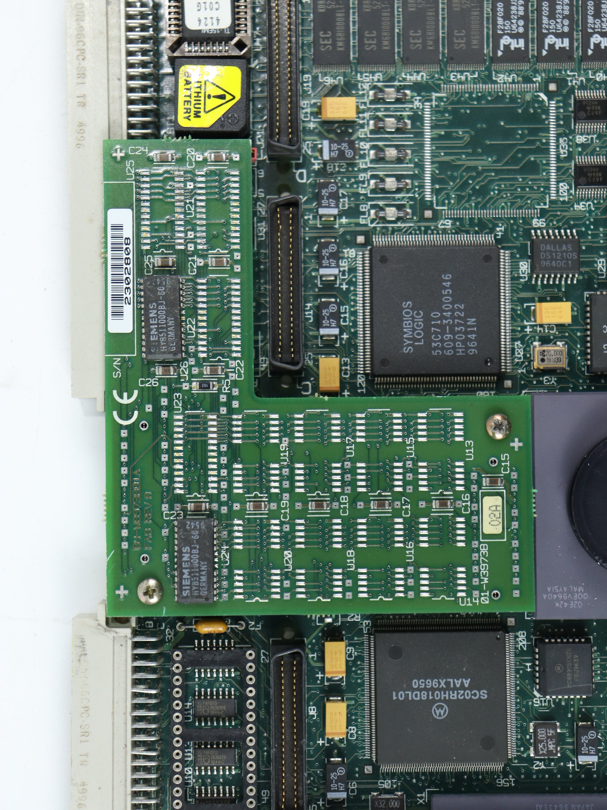Motorola 01-W3973B Card