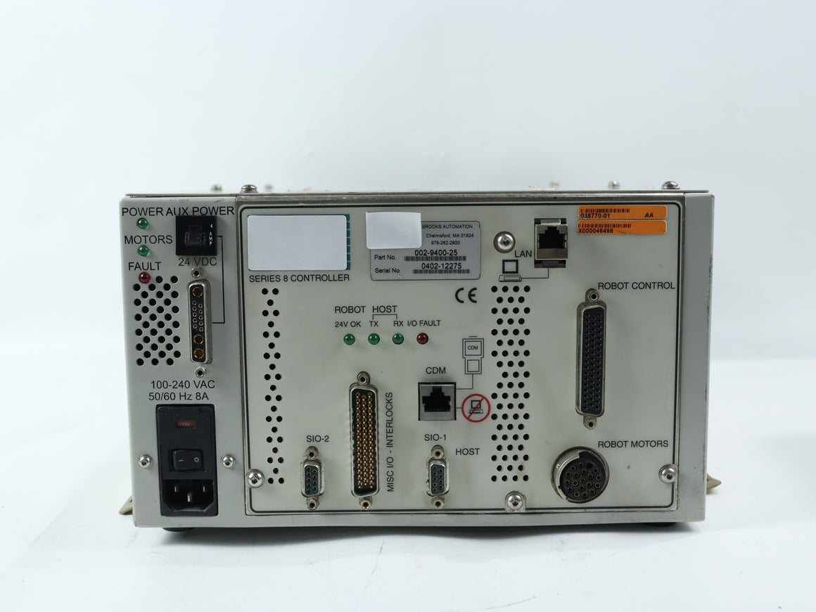 BROOKS 002-9400-25 ROBOT CONTROLLER - Rockss Automation