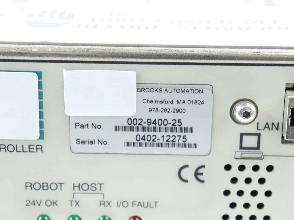 BROOKS 002-9400-25 ROBOT CONTROLLER - Rockss Automation