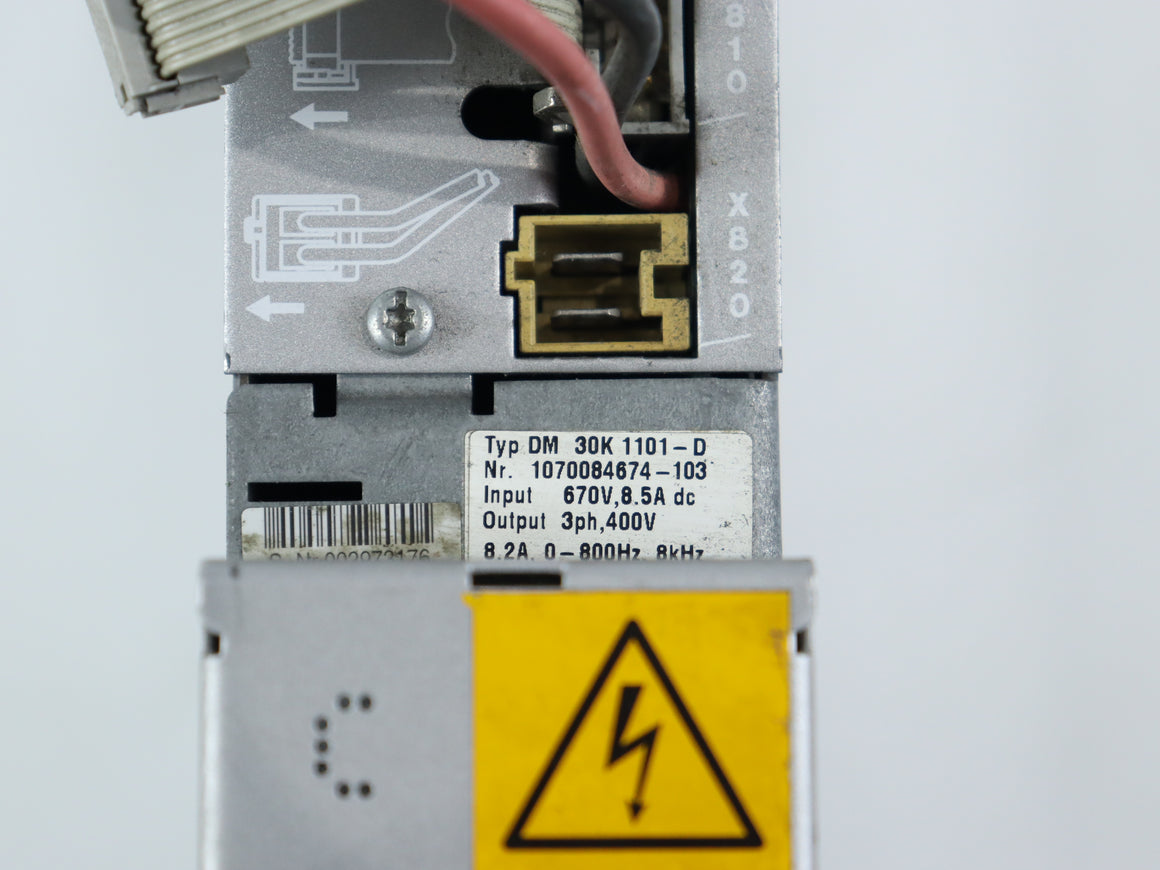 Bosch DM 30K 1101-D DM30K1101-D Servo Drive - Rockss Automation