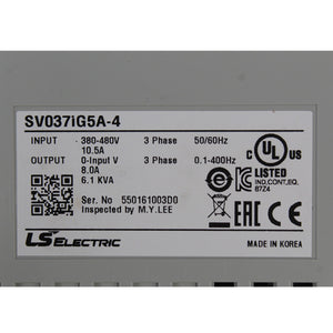 LS SV037IG5A-4 Inverter