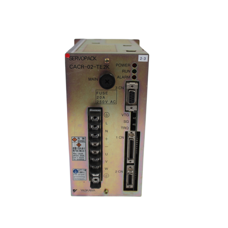 安川CACR-02-TE2K伺服驅動器輸入200-230V