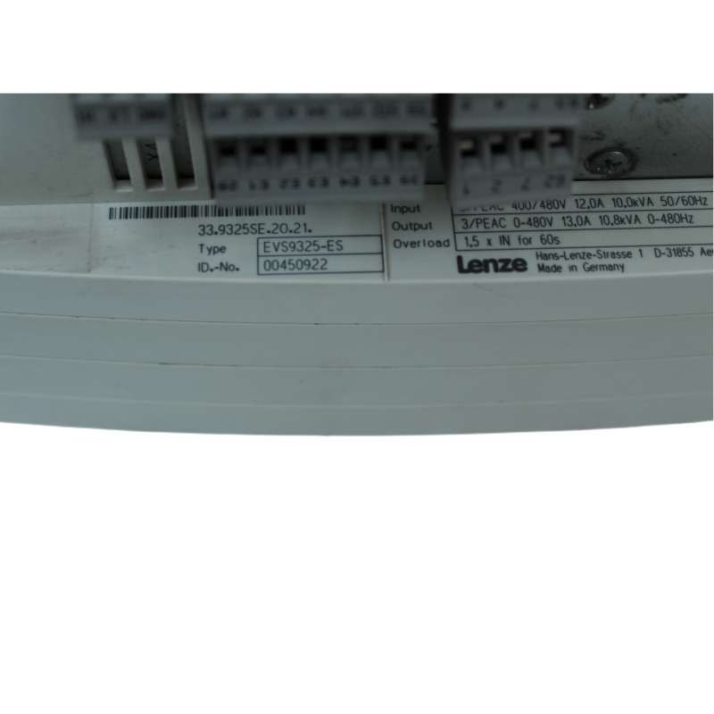 Lenze EVS9325-ES Servo Drive Input 400/480V
