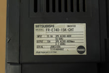 將圖片載入圖庫檢視器 Mitsubishi FR-E740-15K-CHT Inverter