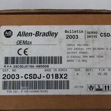 將圖片載入圖庫檢視器 Allen Bradley 2003-CSDJ-01BX2 Servo Drive