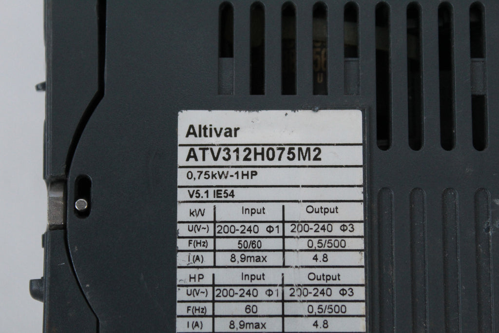 施耐德電機 ALTIVAR ATV312 變頻器 ATV312H075M2