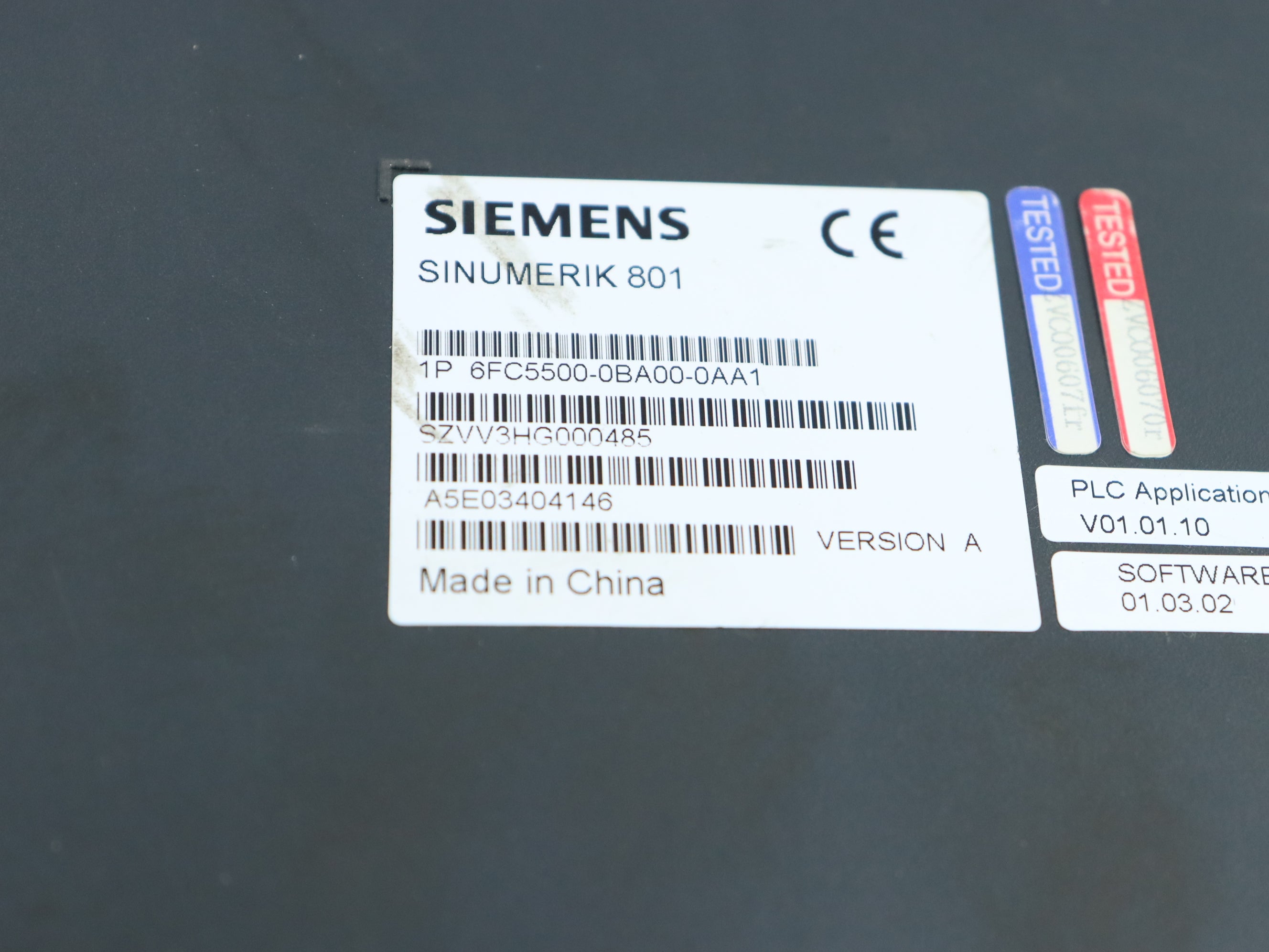 西門子6FC5500-0BA00-0AA1CNC系統操作畫面