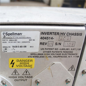 Spellman X2790 power supply