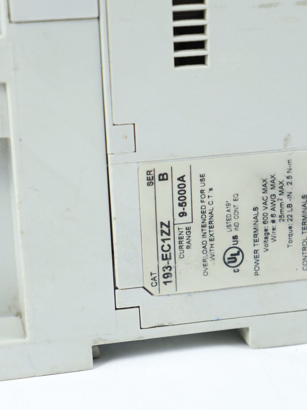 Allen Bradley 193-EC1ZZ過載繼電器