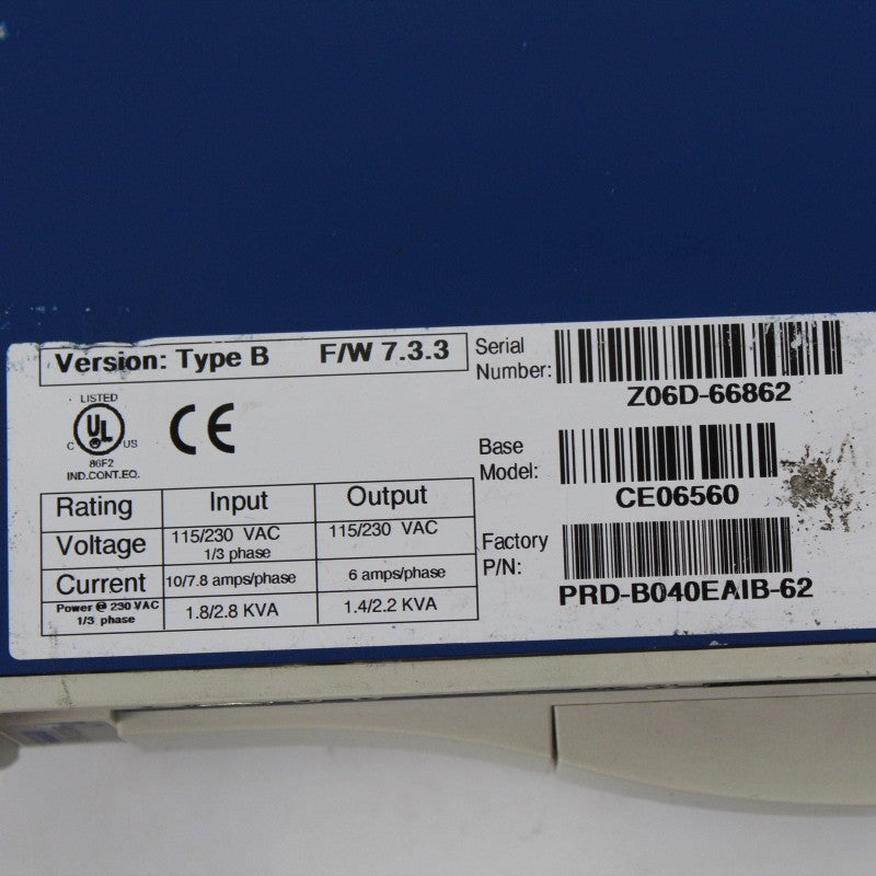 Kollmorgen CE06560伺服驅動器