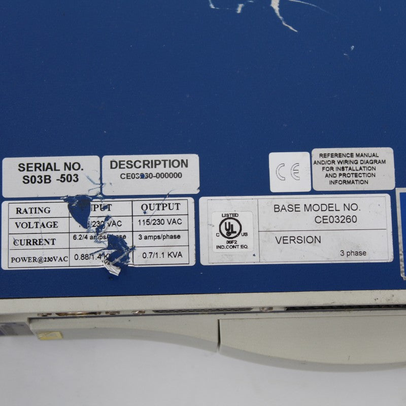 Kollmorgen CE03260伺服驅動器