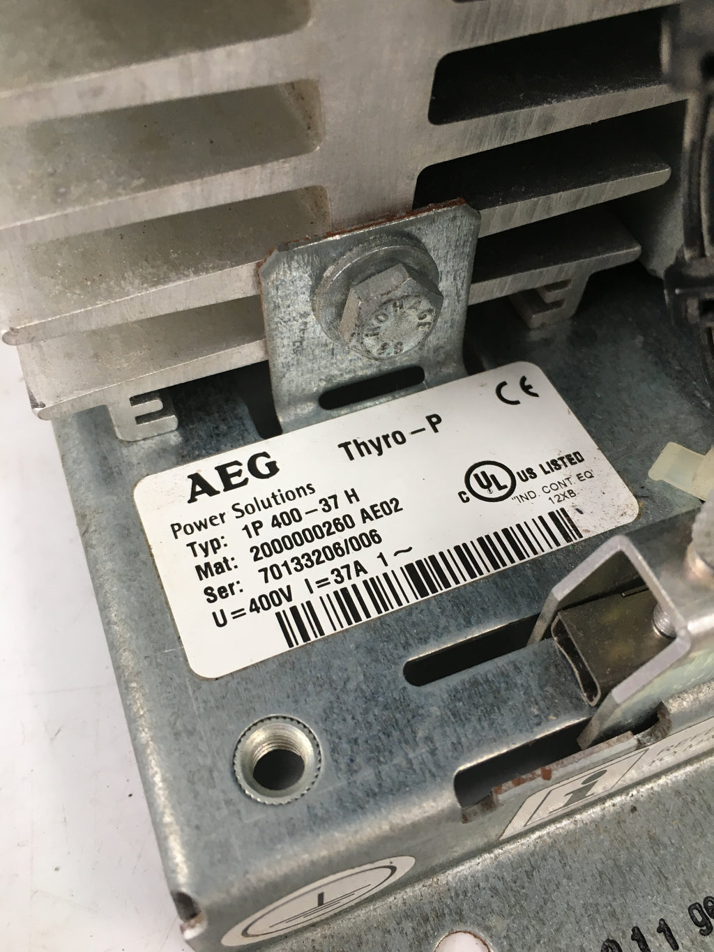 AEG 1P 400-37H 閘流管功率控制器