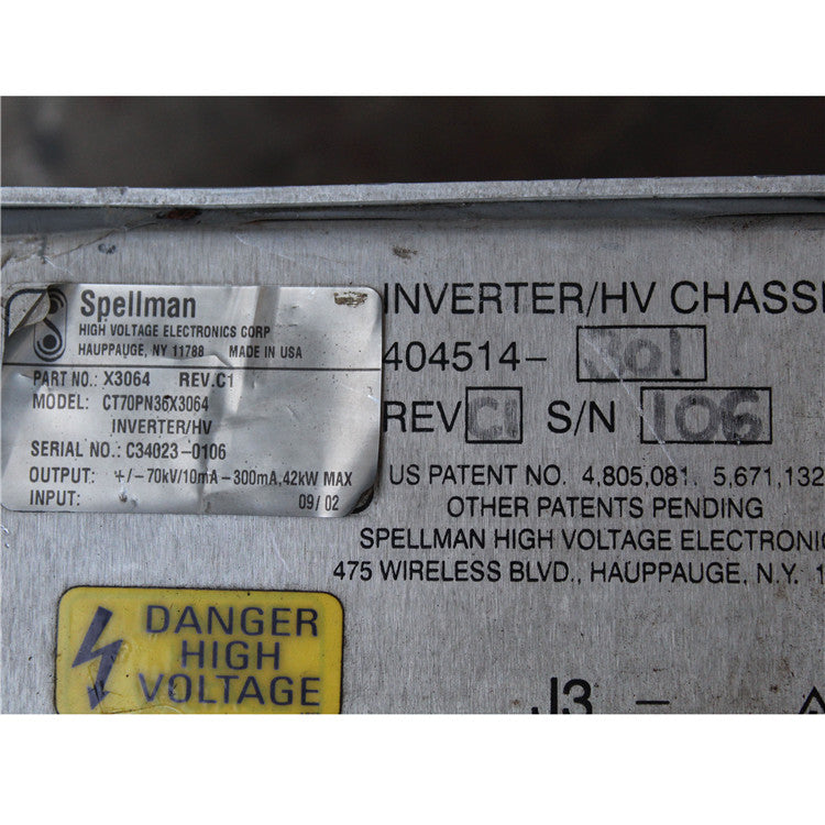 Spellman X3064電源