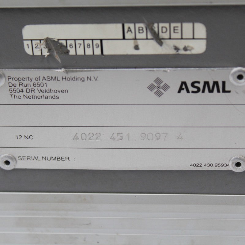 ASML 4022.470.88552 4022.637.16724 Controller