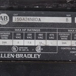Allen Bradley 150-A24NBDA Smart Motor Controller