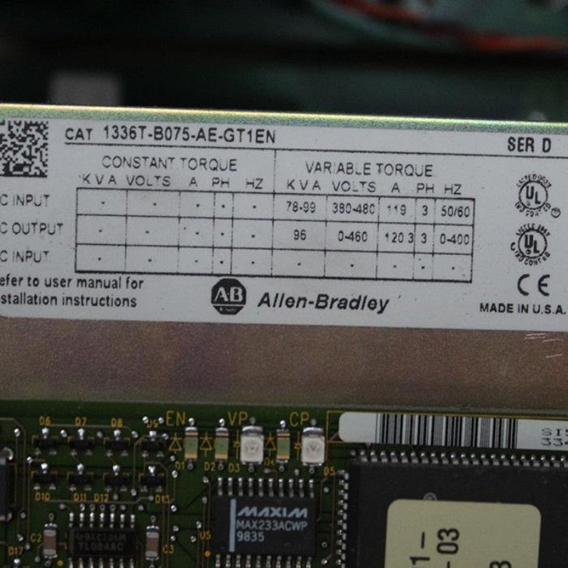 Allen Bradley 1336T-B075-AE-GT1EN 1336T-LM1EN51 55KW Led Printed Circuit Board - Rockss Automation