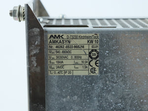 AMK AMKASYN KW10 Servo Drive