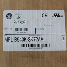 將圖片載入圖庫檢視器 Allen Bradley MPL-B540K-SK72AA AC Servo Motor