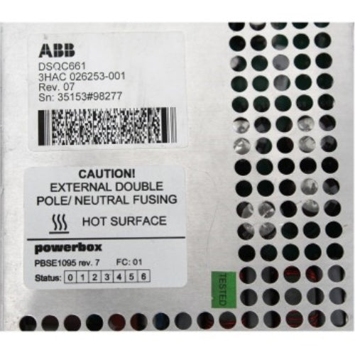 ABB DSQC661 3HAC026253-001 機器人系統電源