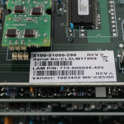 Lam Research 778-900046-405 Z100-31000-290 31050-00 Board Card