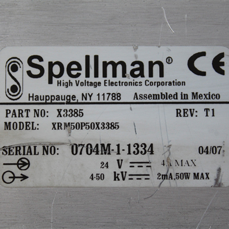 Spellman X3385電源