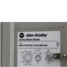 Load image into Gallery viewer, Allen Bradley 284D-FVD2P3Z-10-CR-EMI-NX2 ArmorStart Controller