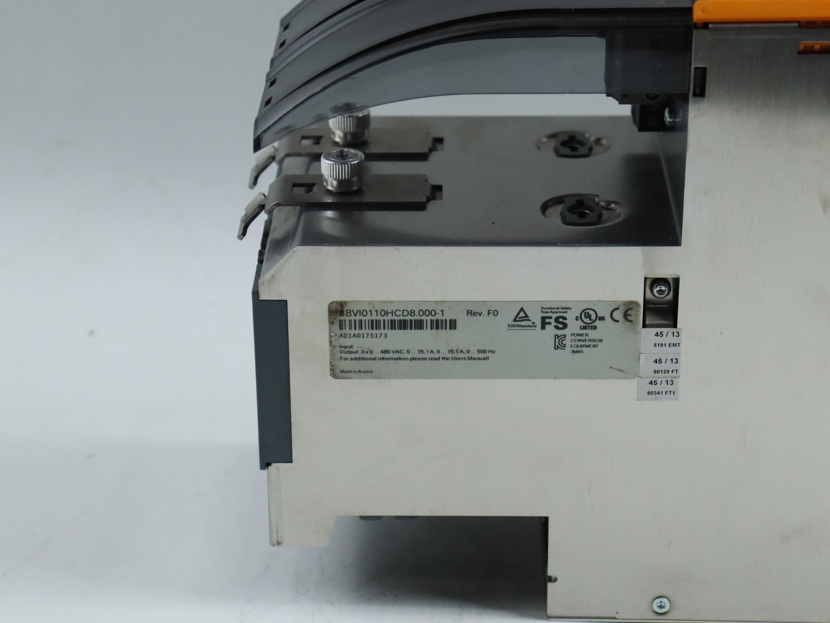 B&amp;R 8BVI0110HCD8.000-1伺服驅動器