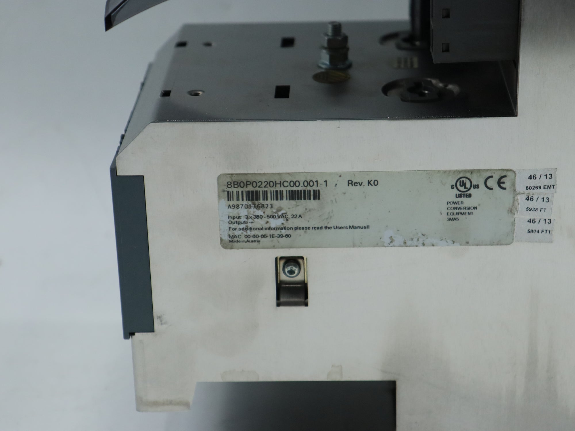 B&R 8B0P0220HC00.001-1伺服驅動器