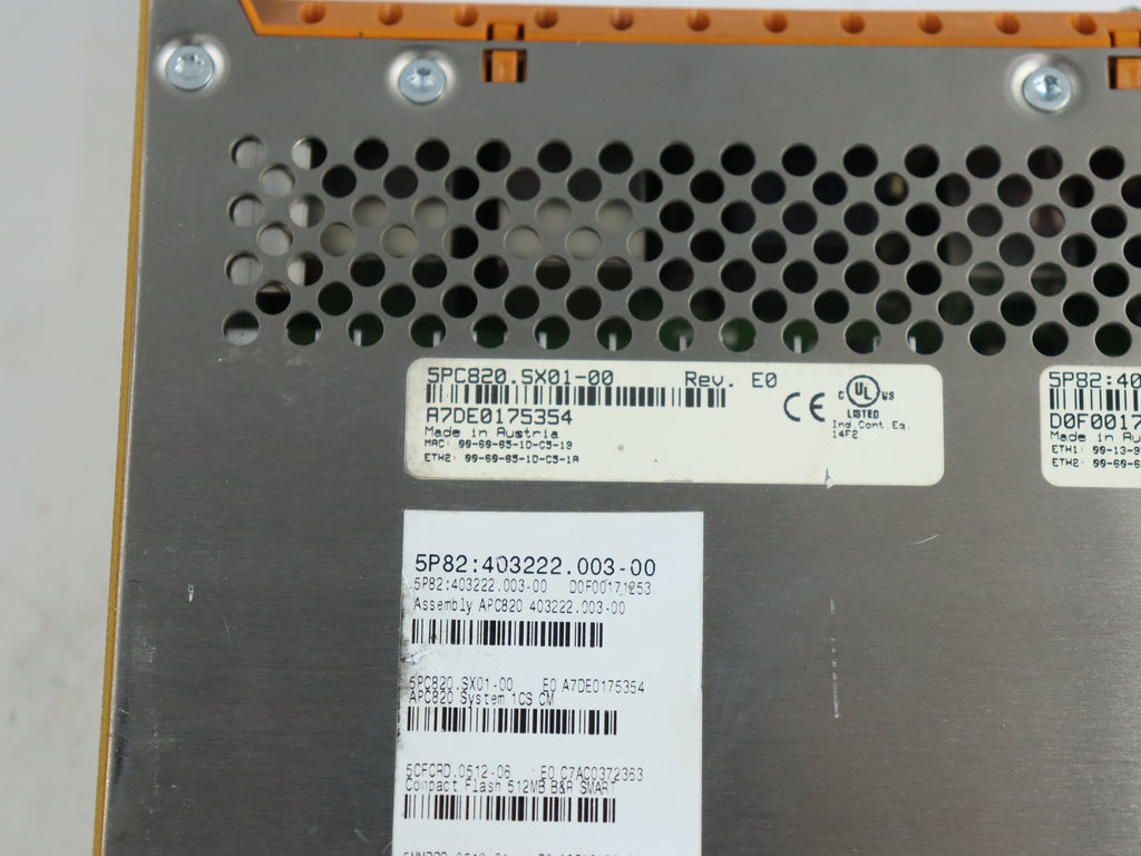 B&amp;R 5PC820.SX01-00伺服驅動器