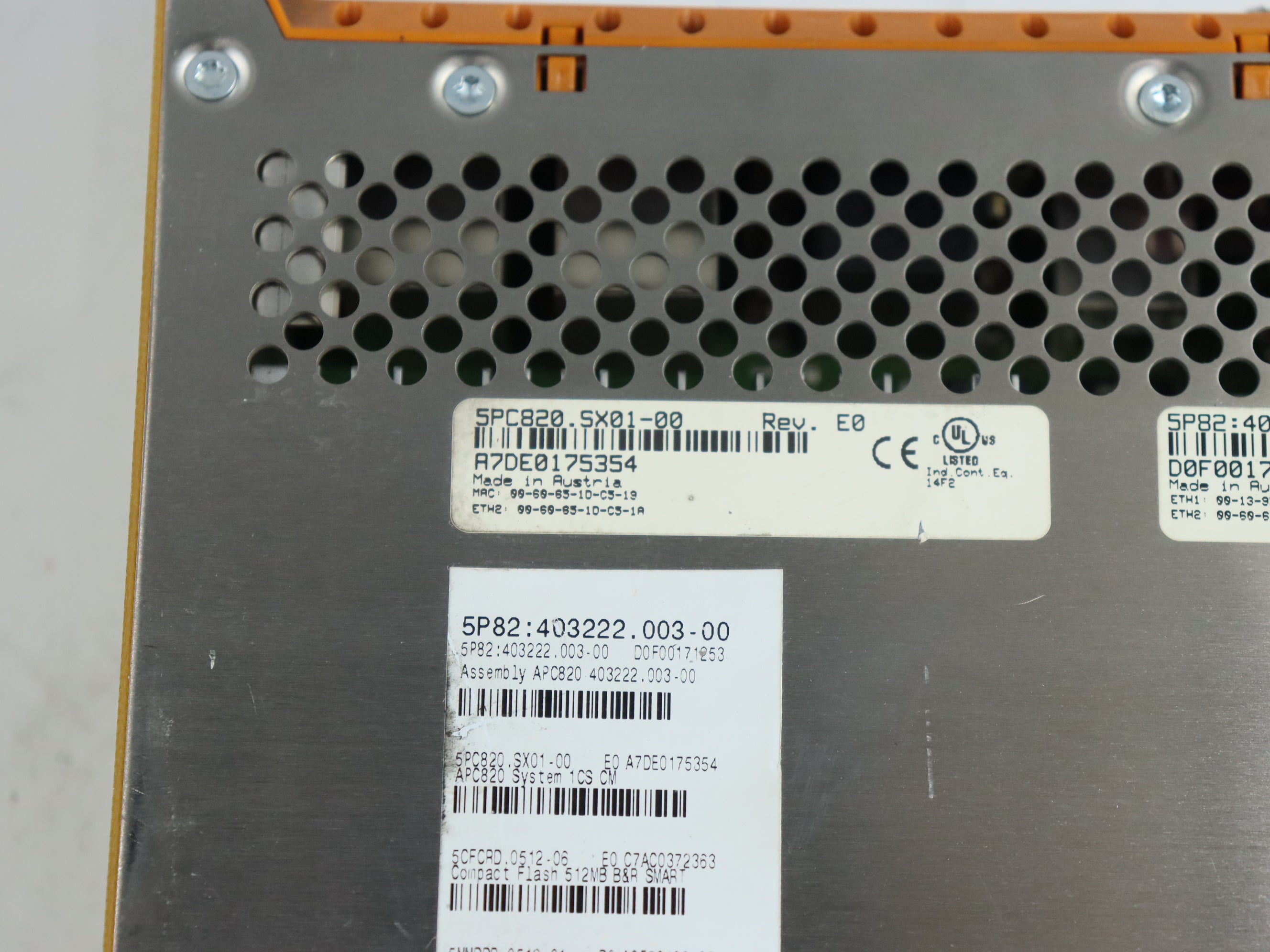 B&amp;R 5PC820.SX01-00伺服驅動器