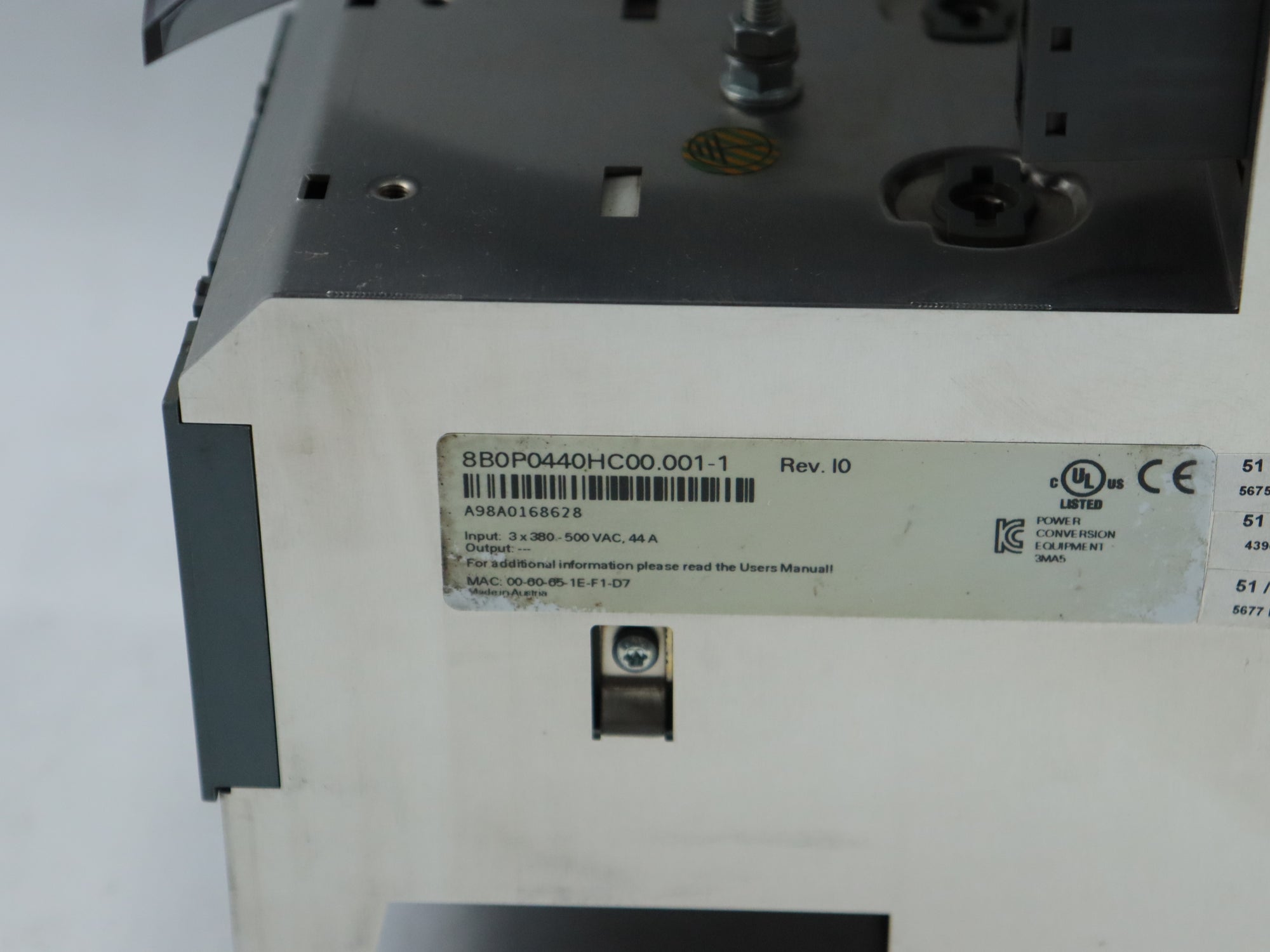 B&R 8B0P0440HC00.001-1伺服驅動器