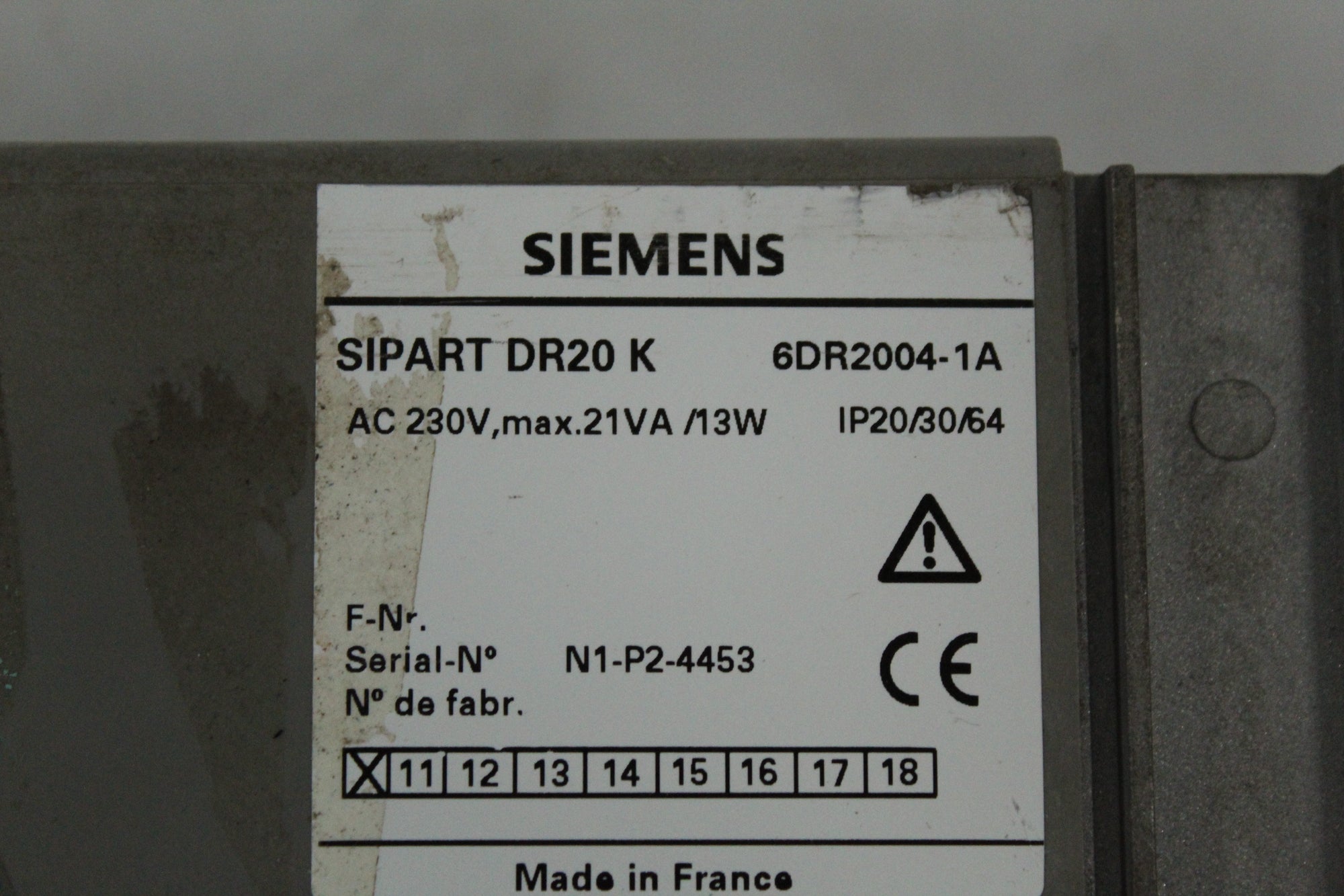 西門子 6DR2004-1A Sipart DR20
