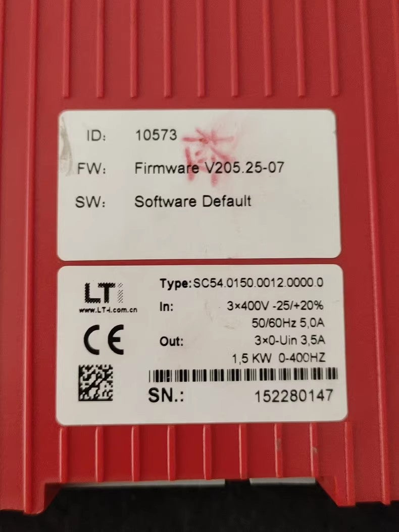 LUST SC54.0150.0012.0000.0 Servo Drive