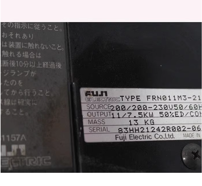 富士 FRN011M3-21 主軸驅動器