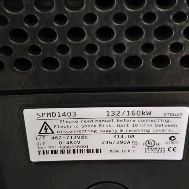 艾默生SPMD1403變頻器