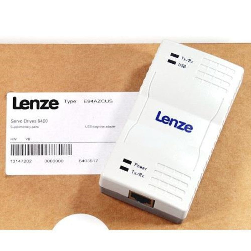 Lenze E94AZCUS 伺服驅動器 9400 診斷轉接器