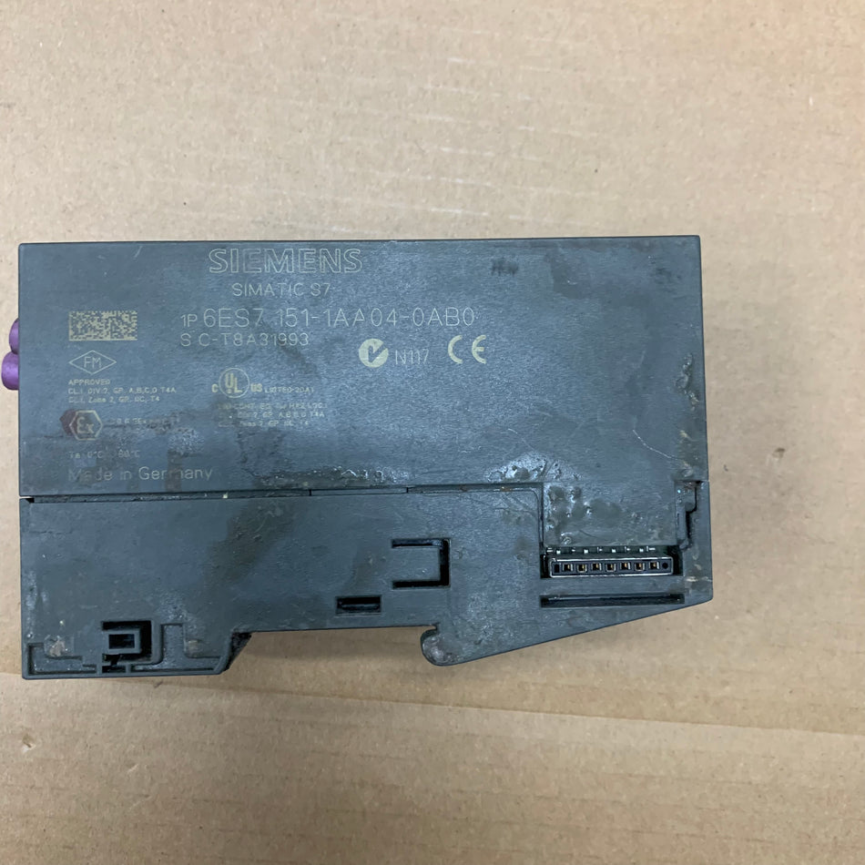 Siemens 6ES7151-1AA04-0AB0 Interface Module