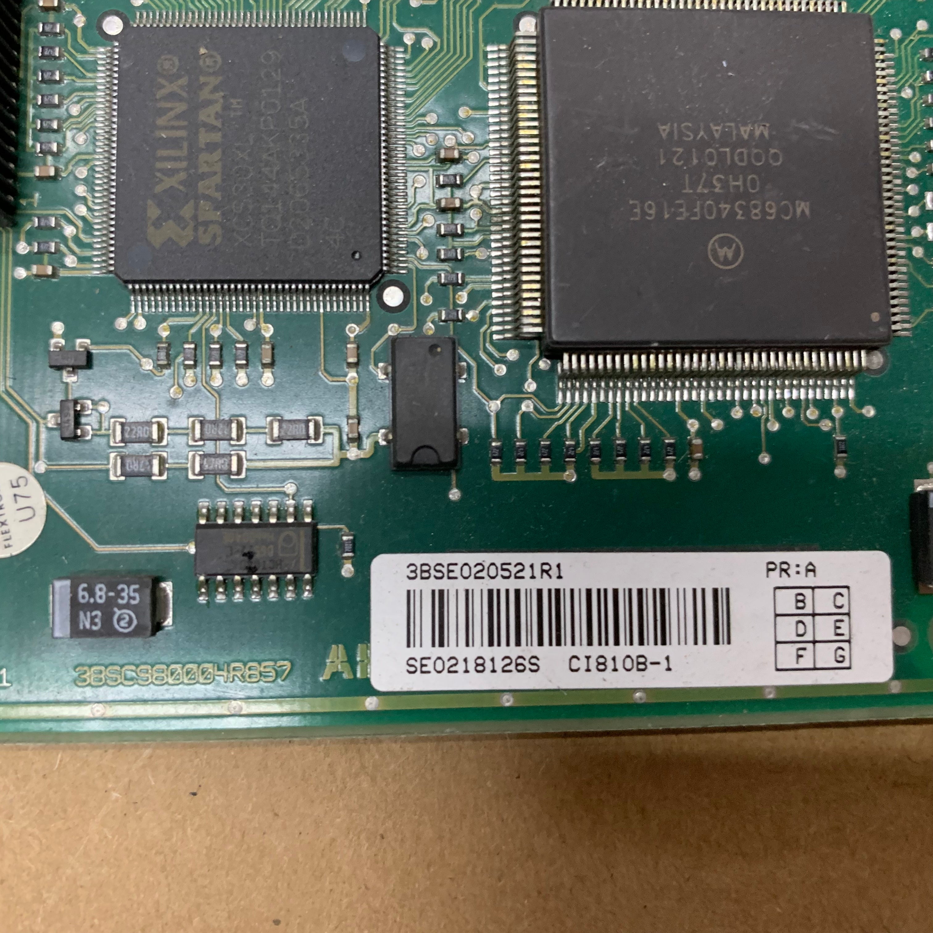 Abb 3BSE020521R1 pcb card