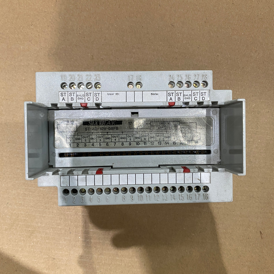 SixTrak SixNet 類比輸出模組 ST-AO-10V-08FB