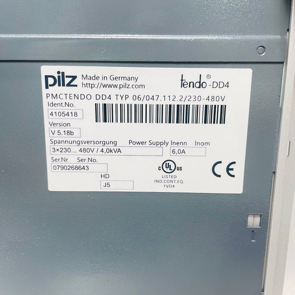 PILZ 06/047.112.2/230-480V controllers