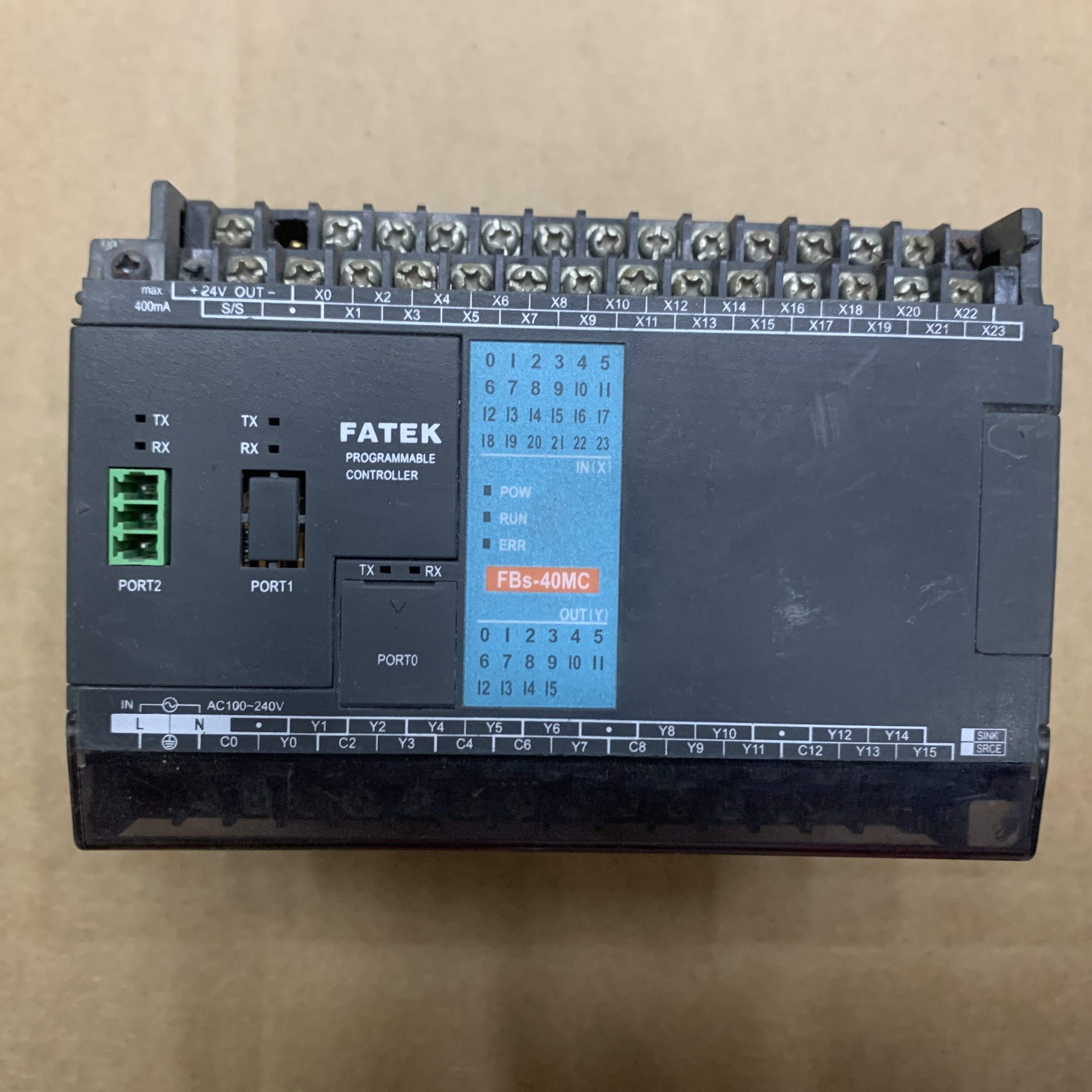 Fatek Fbs-40mc Programmable Controller - Rockss Automation