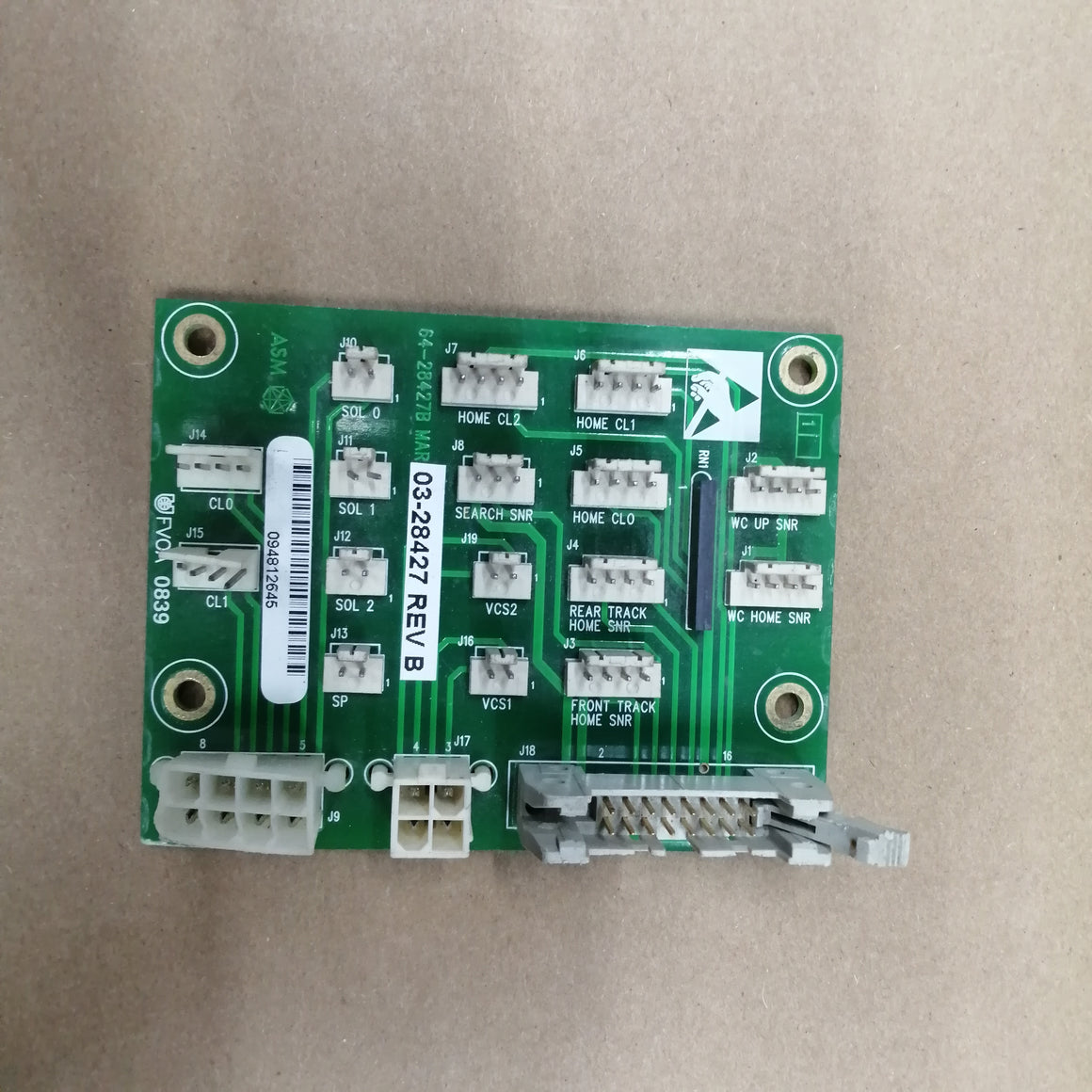 ASM 03-28427 Power supply board - Rockss Automation