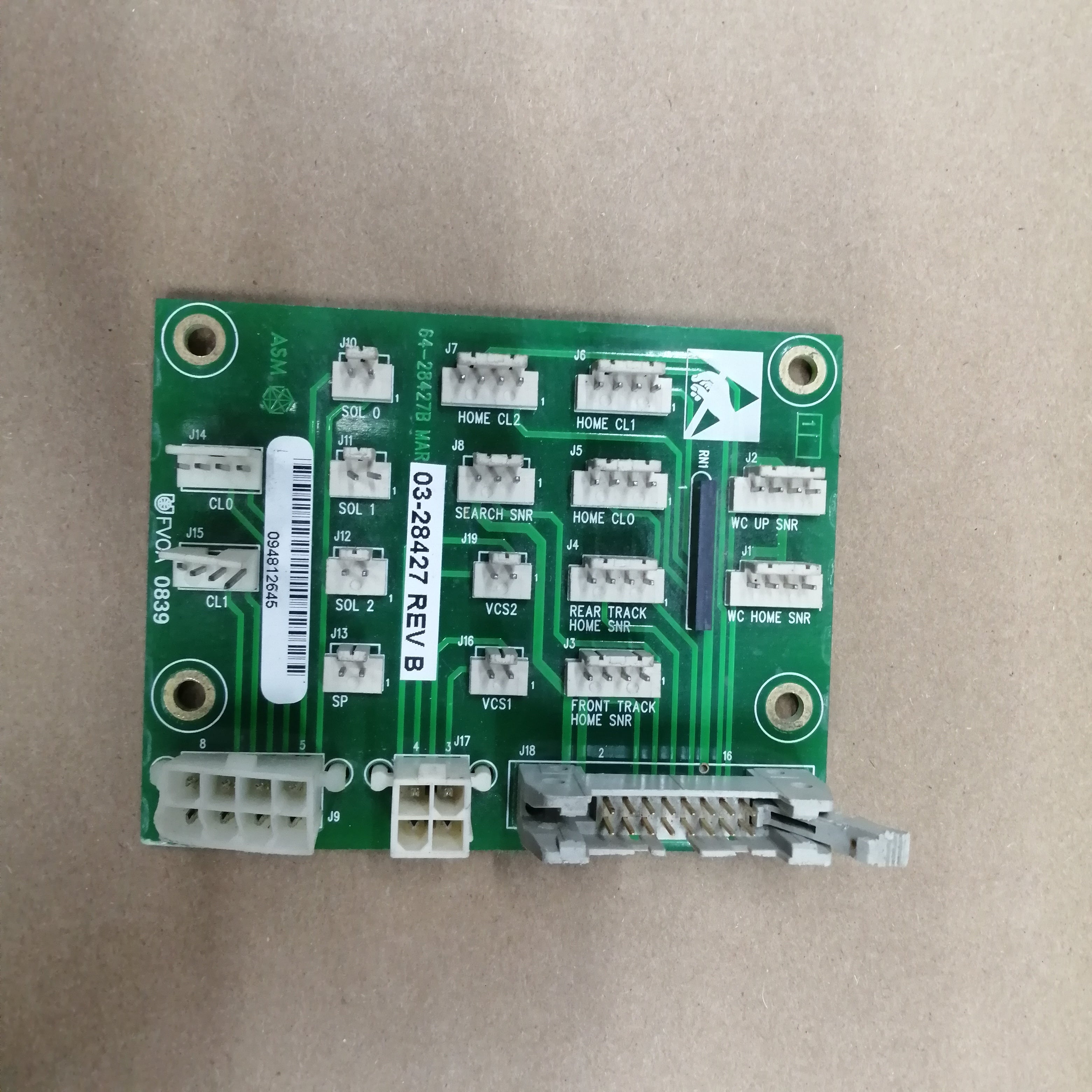 ASM 03-28427 Power supply board - Rockss Automation