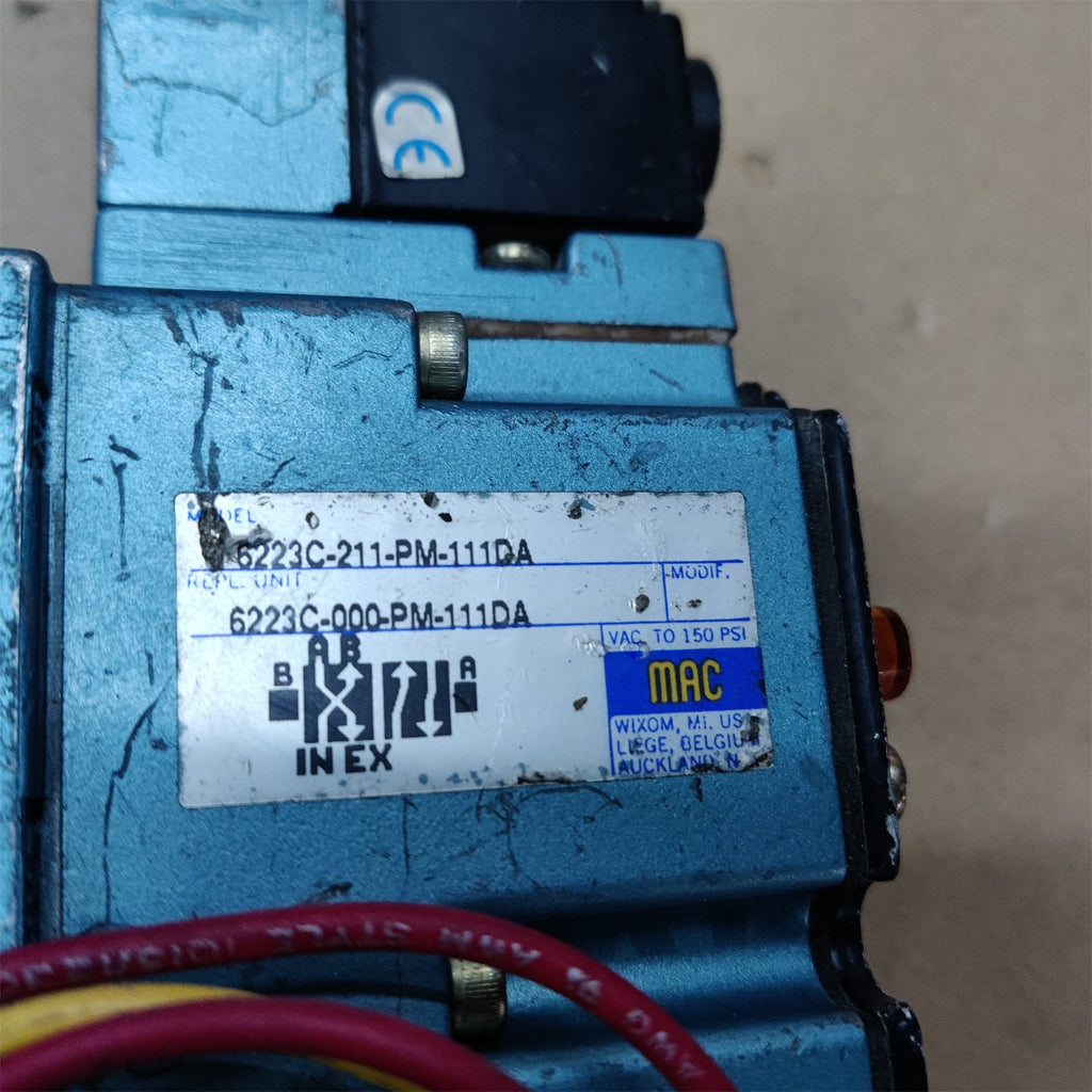 MAC VALVES INC 6223C-211-PM-111DA 6223C-000-PM-111DA