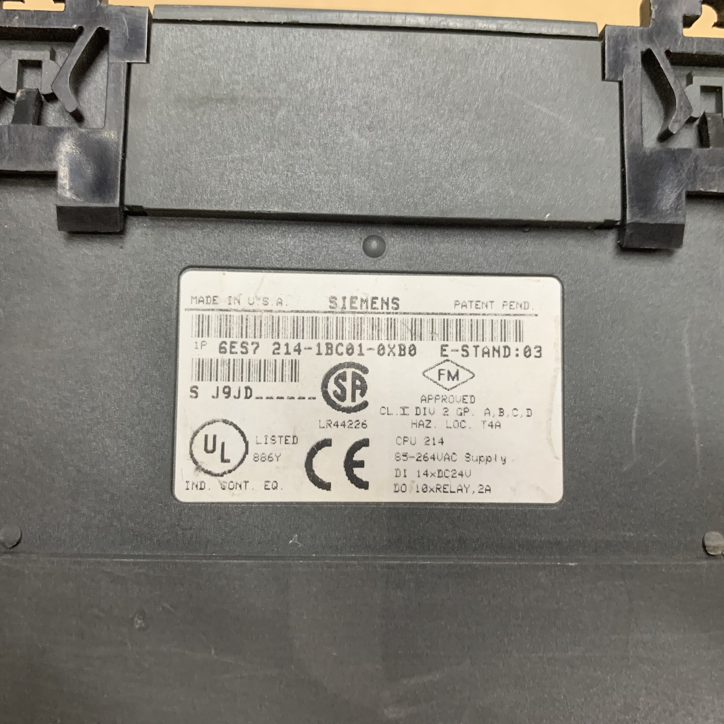 6ES7214-1BC01-0XB0 Siemens Simatic S7-200 CPU