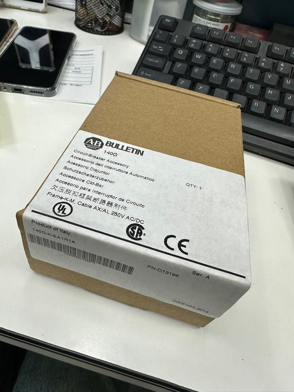 Allen Bradley 140G-K-EA1R1A 斷路器配件