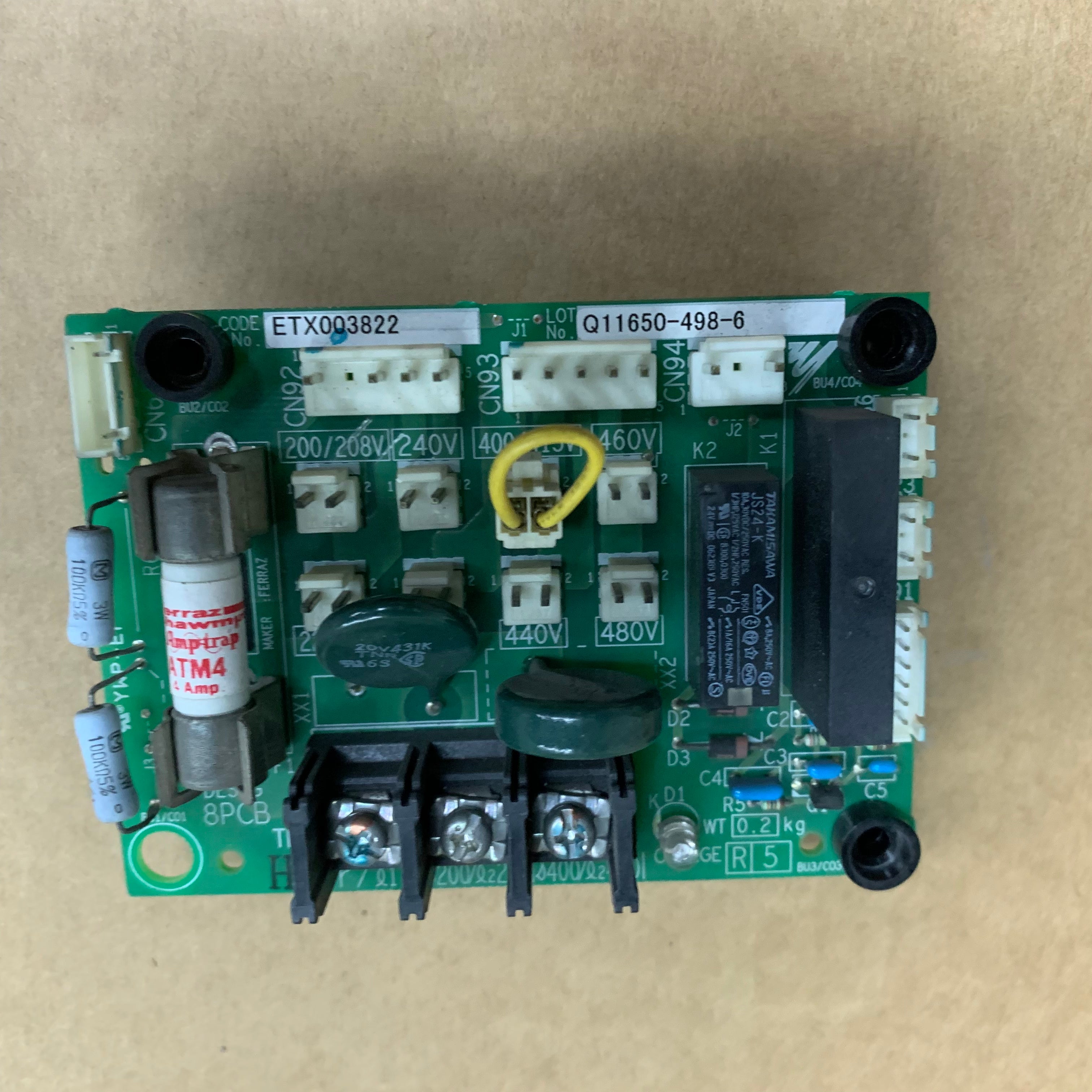 安川 YPCT31437-2D ETX003822 板