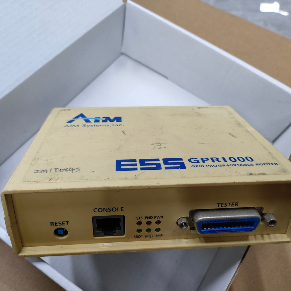 AIM ESSGPR1000 Controller - Rockss Automation