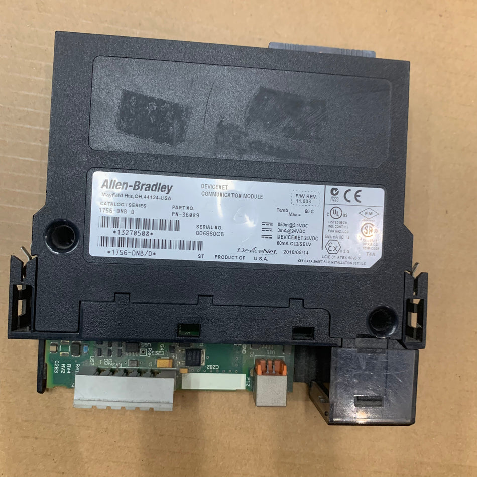Allen-Bradley 1756-DNB Devicenet Bridge Scanner Module - Rockss Automation