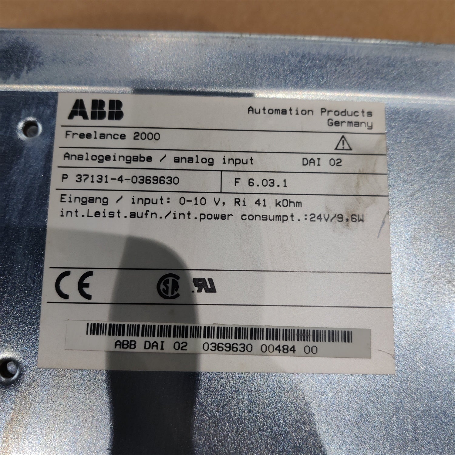 ABB/HB Freelance 2000 DAI02